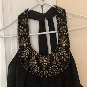 Mikael Aghal Long black gown